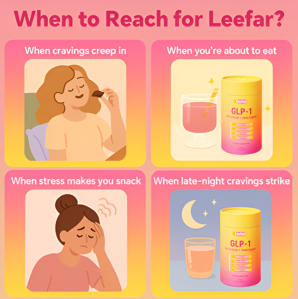 GLP-1 Drink Mix — Yerba Mate, Berberine, Chromium, 5-HTP & Magnesium | Strawberry Açaí Flavor